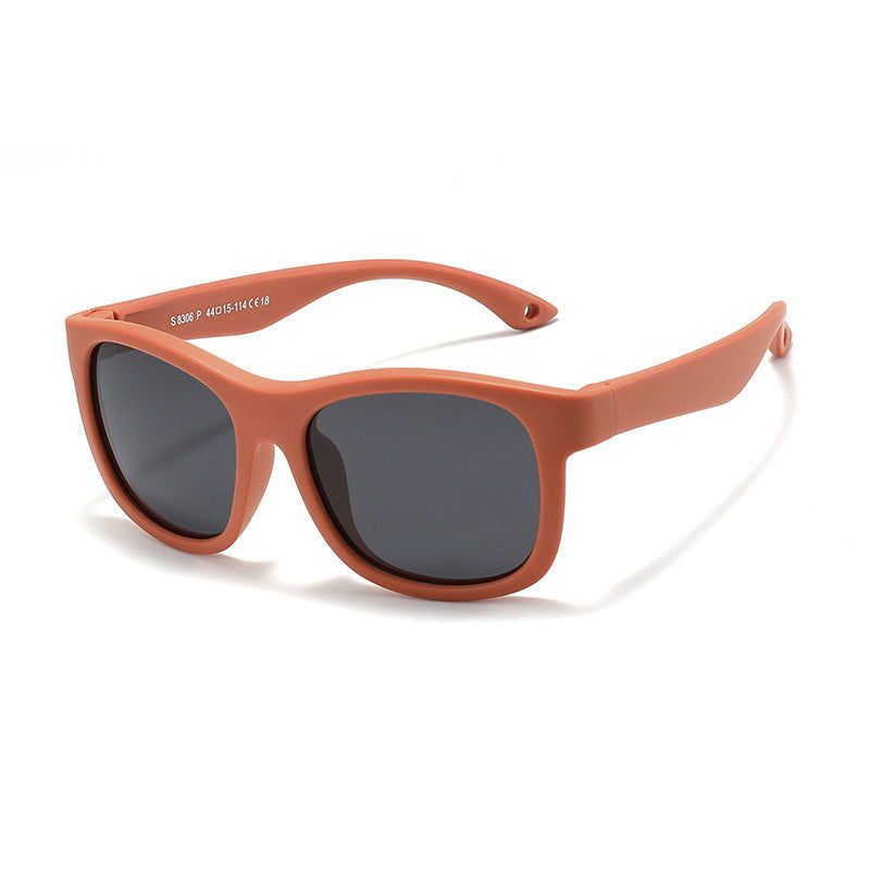 0-3 Years Old Baby Outdoor Silicone Frame Sunglasses - Hiccupzz