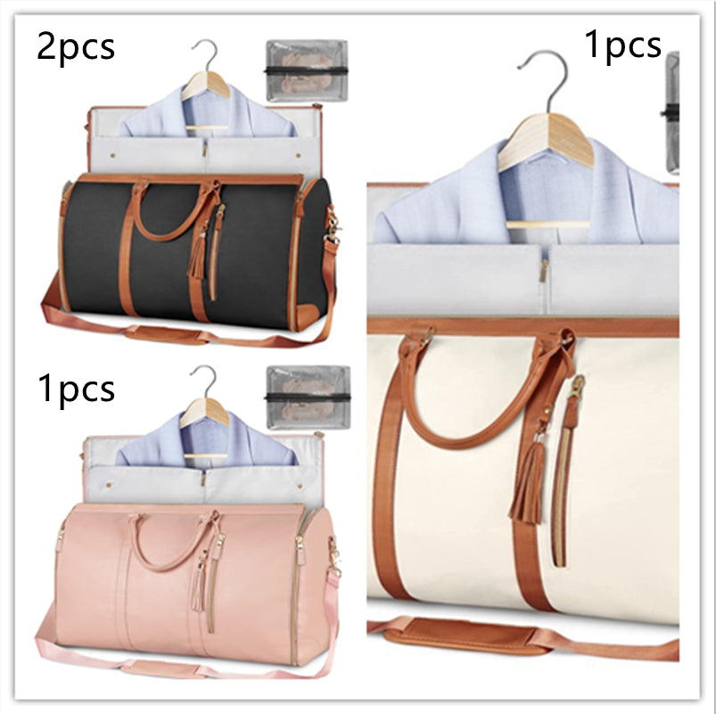 Large-Capacity Waterproof Travel Duffle Bag for Women – Foldable Clothes Tote