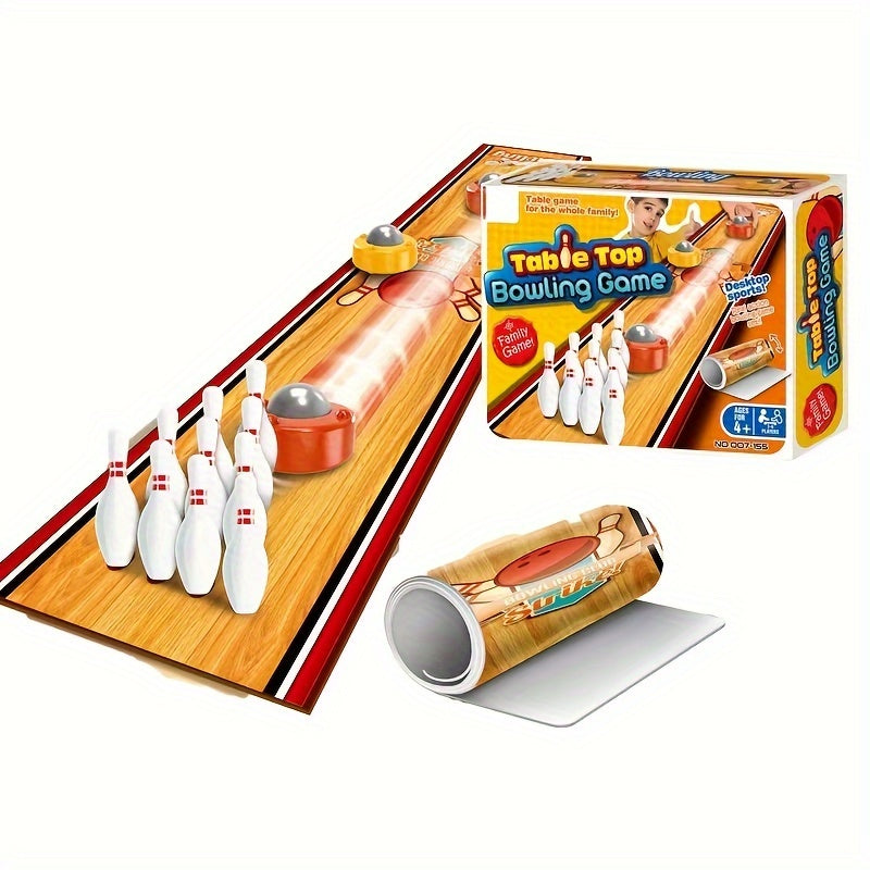 Family Fun Bowling Game Set - Educational & Entertaining Tabletop Toy for Youngsters