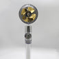 Shower Head Water flow 360 Degrees Rotating With Small Fan ABS Rain High Pressure Spray Nozzle Bathroom Accessories - Hiccupzz