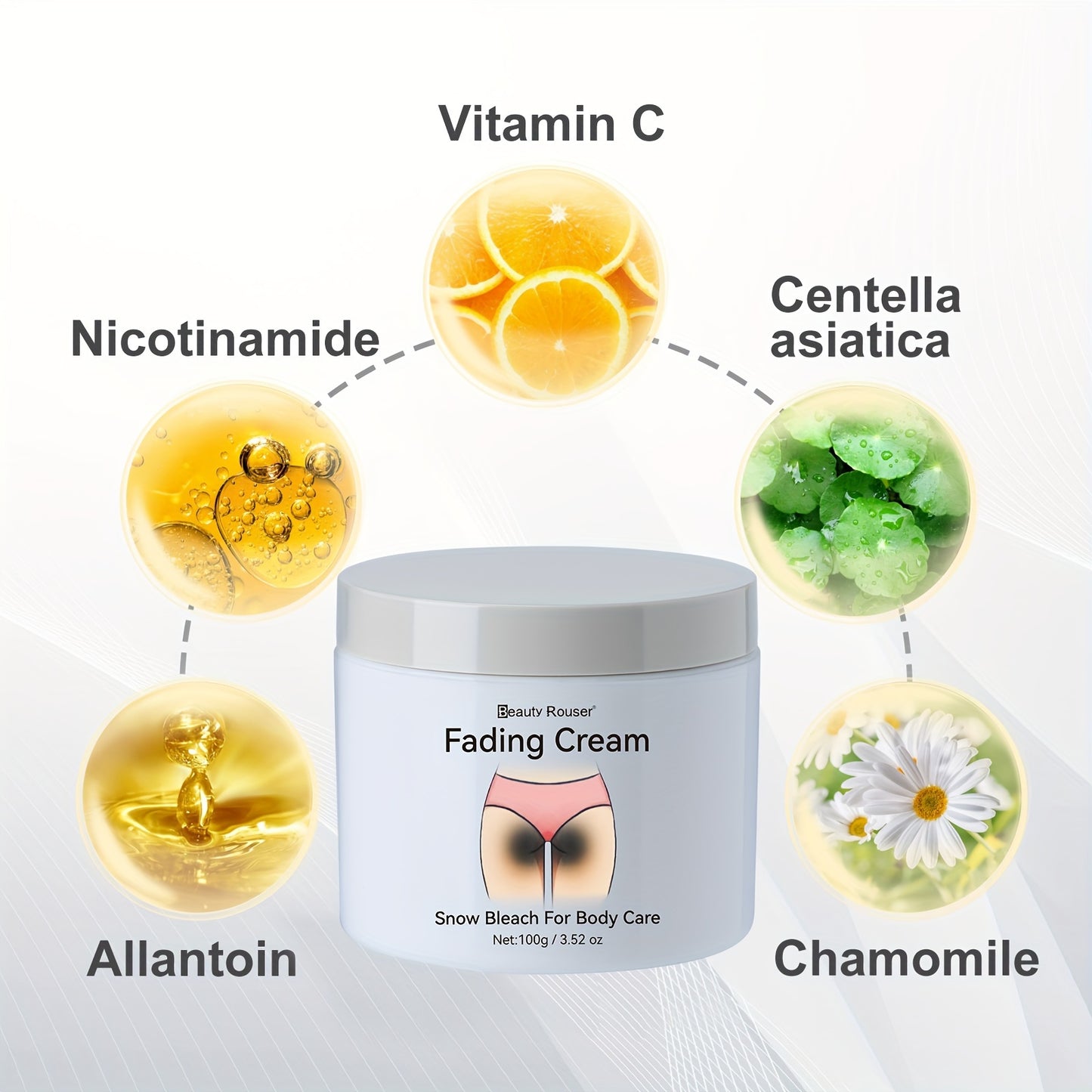 Radiant Body Cream with Vitamin C & Centella, 100g