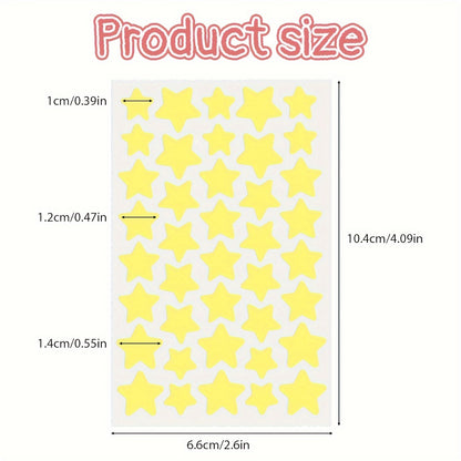 Vibrant Star-Shaped Plastic Appliques: 40/240 Count for DIY Crafts, Scrapbooking, and Party Decor - Reusable and Versatile - Hiccupzz