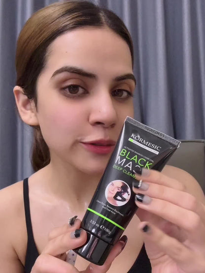 KORMESIC Active Bamboo Carbon Peeling Mask 3.53oz, Deep Cleansing Skin, Unclogging Pores - Hiccupzz