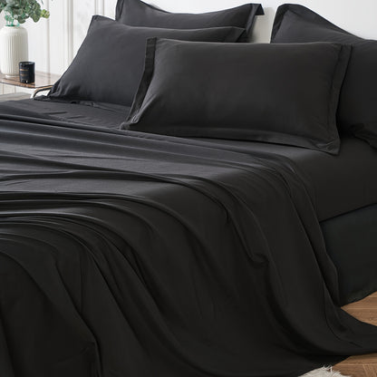 7-Piece Checkered Comforter Set – All-Season, Soft Microfiber-Available in Twin/Full/Queen/King Sizes - Hiccupzz