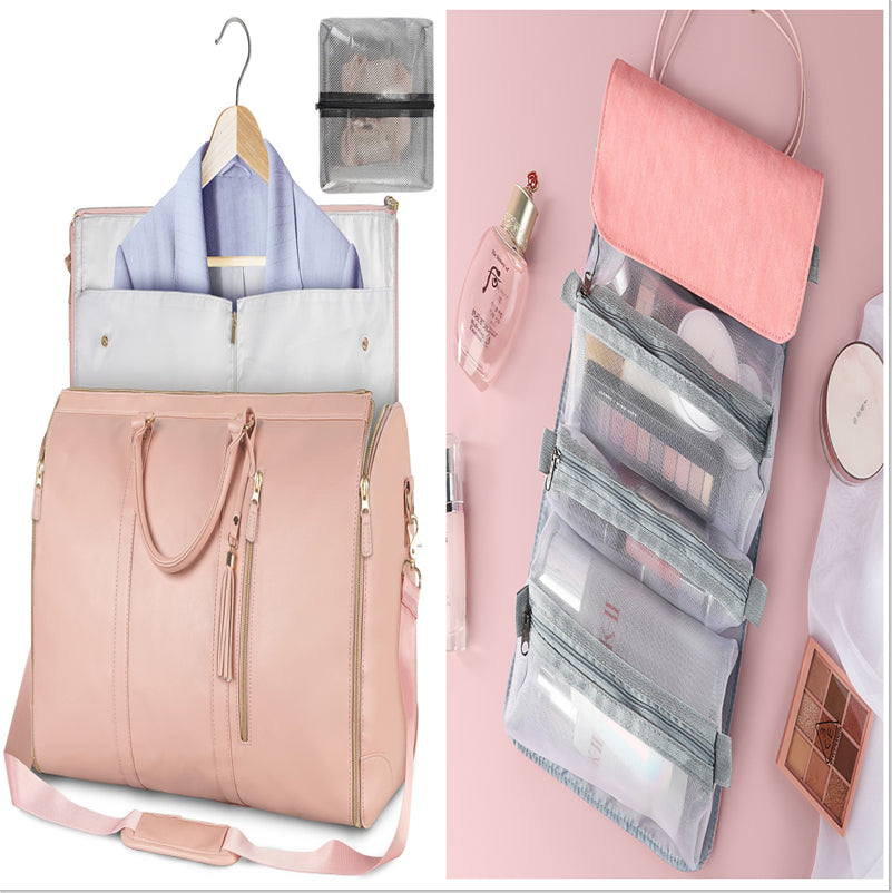 Large-Capacity Waterproof Travel Duffle Bag for Women – Foldable Clothes Tote