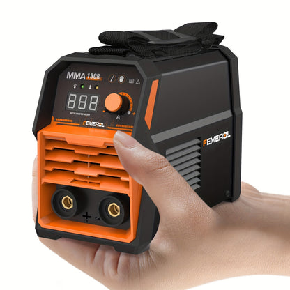 130A Stick Welder, Mini and Portable MMA Welder Hot Start 110V ARC Welding Machine Digital Display IGBT Inverter Welder