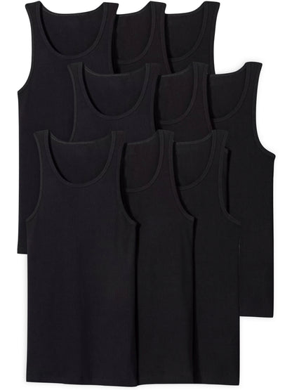 Men's Multi-Pack of Slim Fit Shallow Scoop Neck Undershirts - Hiccupzz