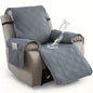 1 Pc Waterproof Recliner Chair Cover, Non-Slip, With Pocket, Washable, Furniture Protector for Pets, Easy Install & Care