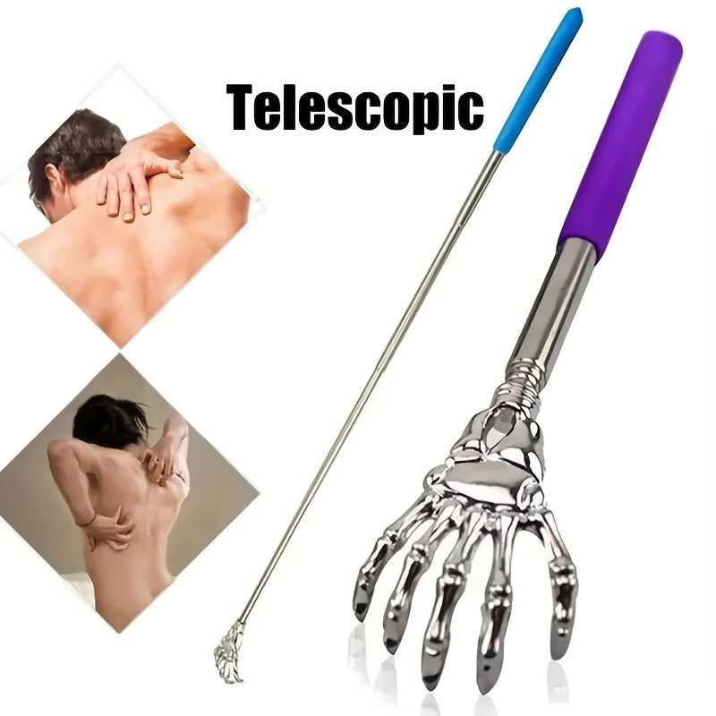 Skeleton Hand Massage Wand: Spooky Halloween Toy for Pranks and Pet Entertainment (Ages 14+)