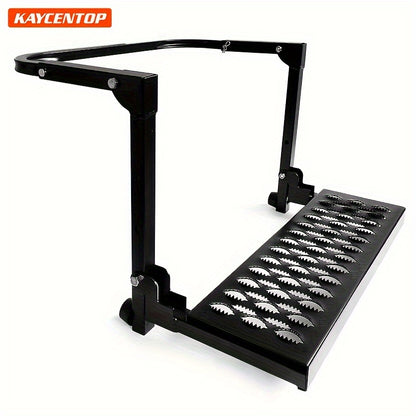 Folding Tire Step Portable Wheel Step Adjustable Height And Width Non-Slip For Truck SUV Pickup Max 350 Pounds - Hiccupzz