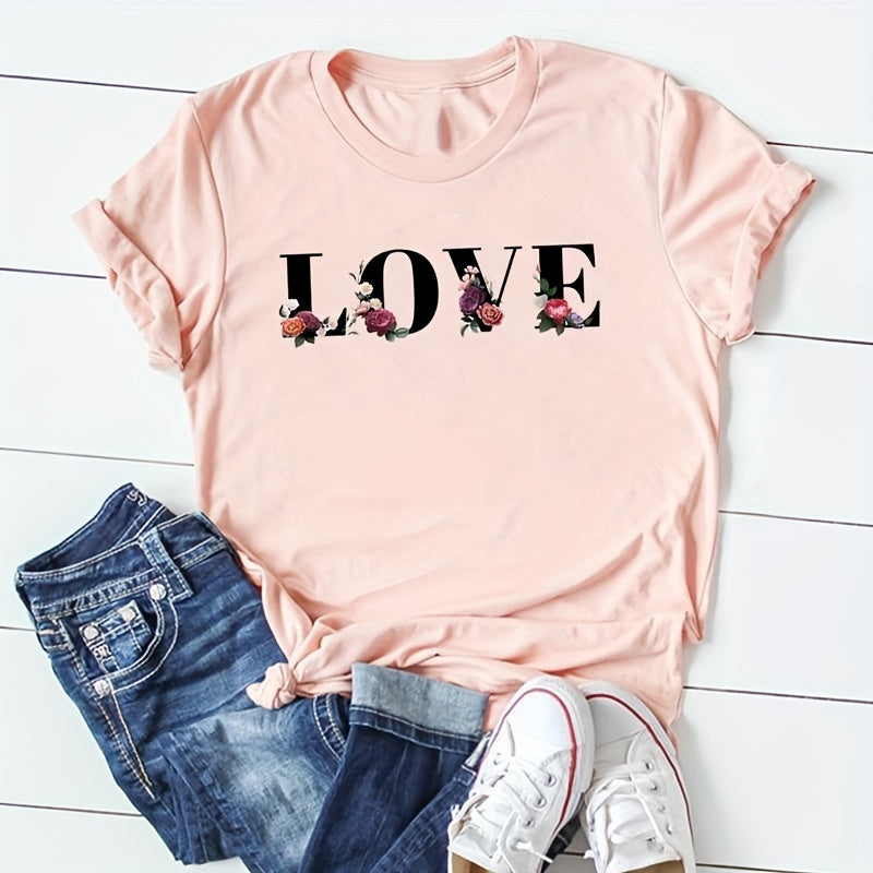 1pc Personalized Iron-On Love Stickers for Clothing, T-Shirts, and More