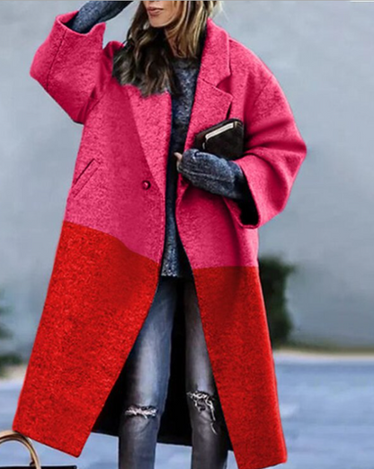 Coat Print Dragon And Phoenix Woolen - Hiccupzz