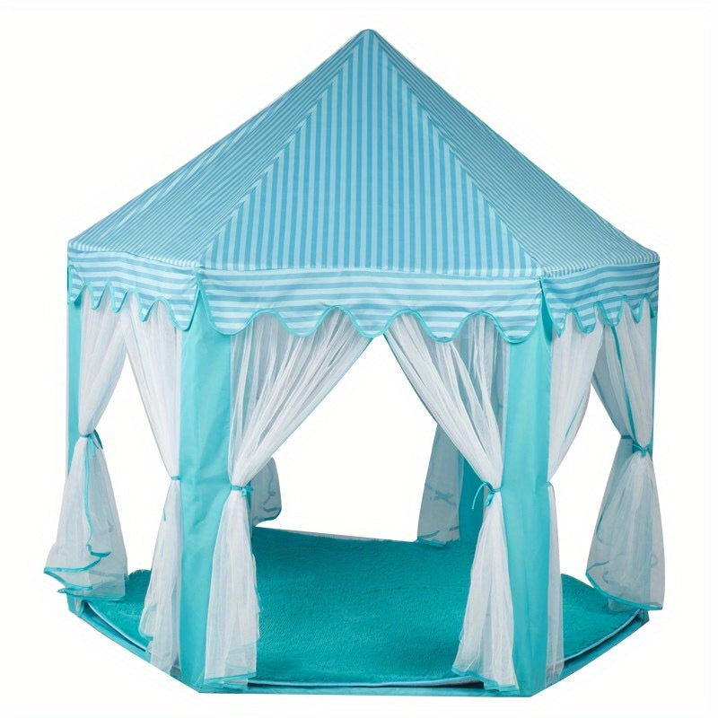 1 Pc Youngsters' Indoor Play Tent - Durable Polyester & PVC, Perfect for Outdoor Fun