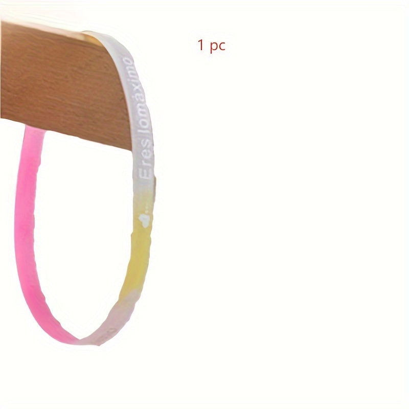 1/2/10 Pcs Glow-in-the-Dark Silicone Bracelets: Adjustable 3mm Wide Party Favors for Birthday, Graduation, Halloween, and Christmas - Hiccupzz