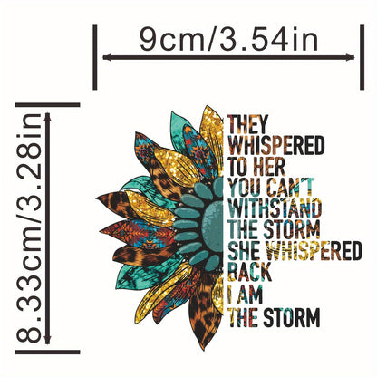 1/2 Pcs Whisper-Resistant Heat Transfer Stickers: DIY Iron-On Appliques for Clothing and T-Shirts - Hiccupzz