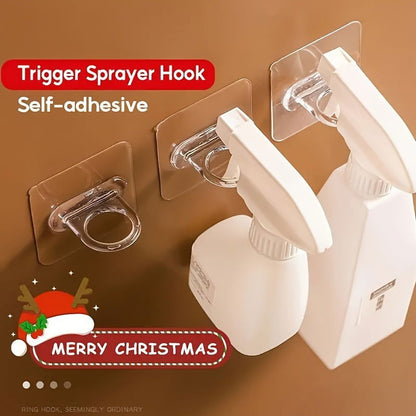 1/4/10/20 Pcs Adhesive Wall Hooks: No-Drill, Easy Install, Stylish Plastic Rings for Kitchen and Bathroom Organization - Hiccupzz