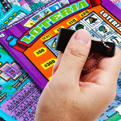 1/5/10 Pcs Lottery Scratchers Keychain – Lucky Gift for Parties, Events, and Celebrations (Set of 10) - Hiccupzz