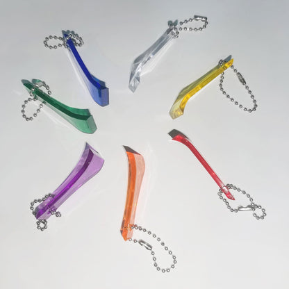 1/5/10 Pcs Lottery Scratchers Keychain – Lucky Gift for Parties, Events, and Celebrations (Set of 10) - Hiccupzz