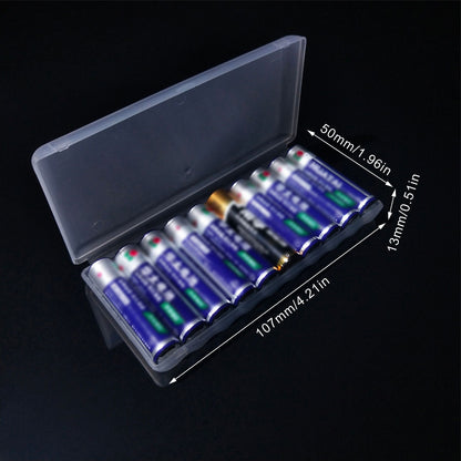10-Pack Clear Plastic AAA Battery Case for Home, Kitchen, and Gift Packaging Organizer - Hiccupzz