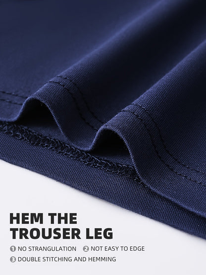 10-Pack Men's Antibacterial Boxer Briefs - Breathable Sports Shorts for Casual Comfort - Hiccupzz