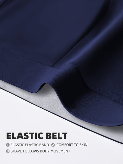 10-Pack Men's Antibacterial Boxer Briefs - Breathable Sports Shorts for Casual Comfort - Hiccupzz