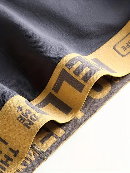 10-Pack Men's 'HELLO' Print Summer Briefs - Comfortable Bikini Underwear - Hiccupzz