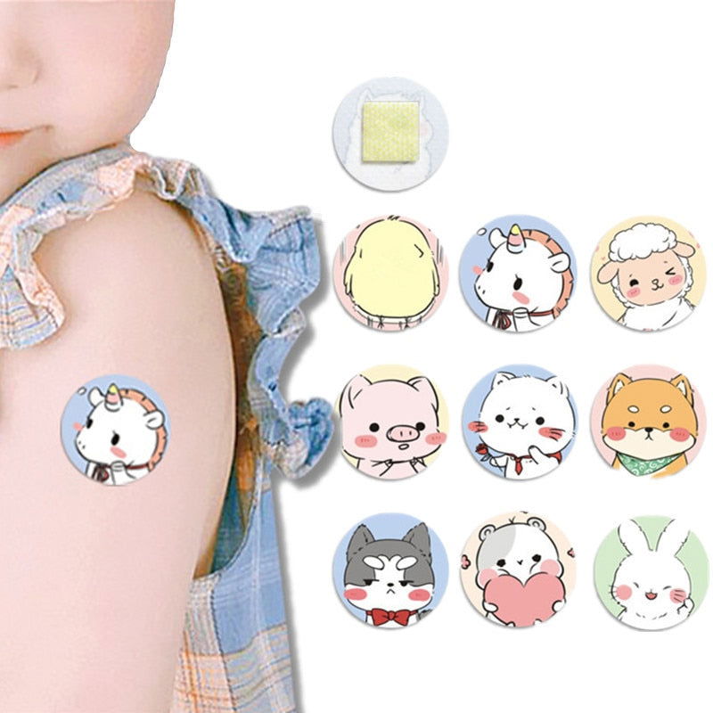 100/120/160 Pcs Waterproof Cute Cartoon Band Aid - Hiccupzz