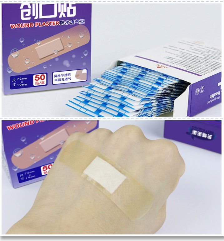 100/120/160 Pcs Waterproof Cute Cartoon Band Aid - Hiccupzz
