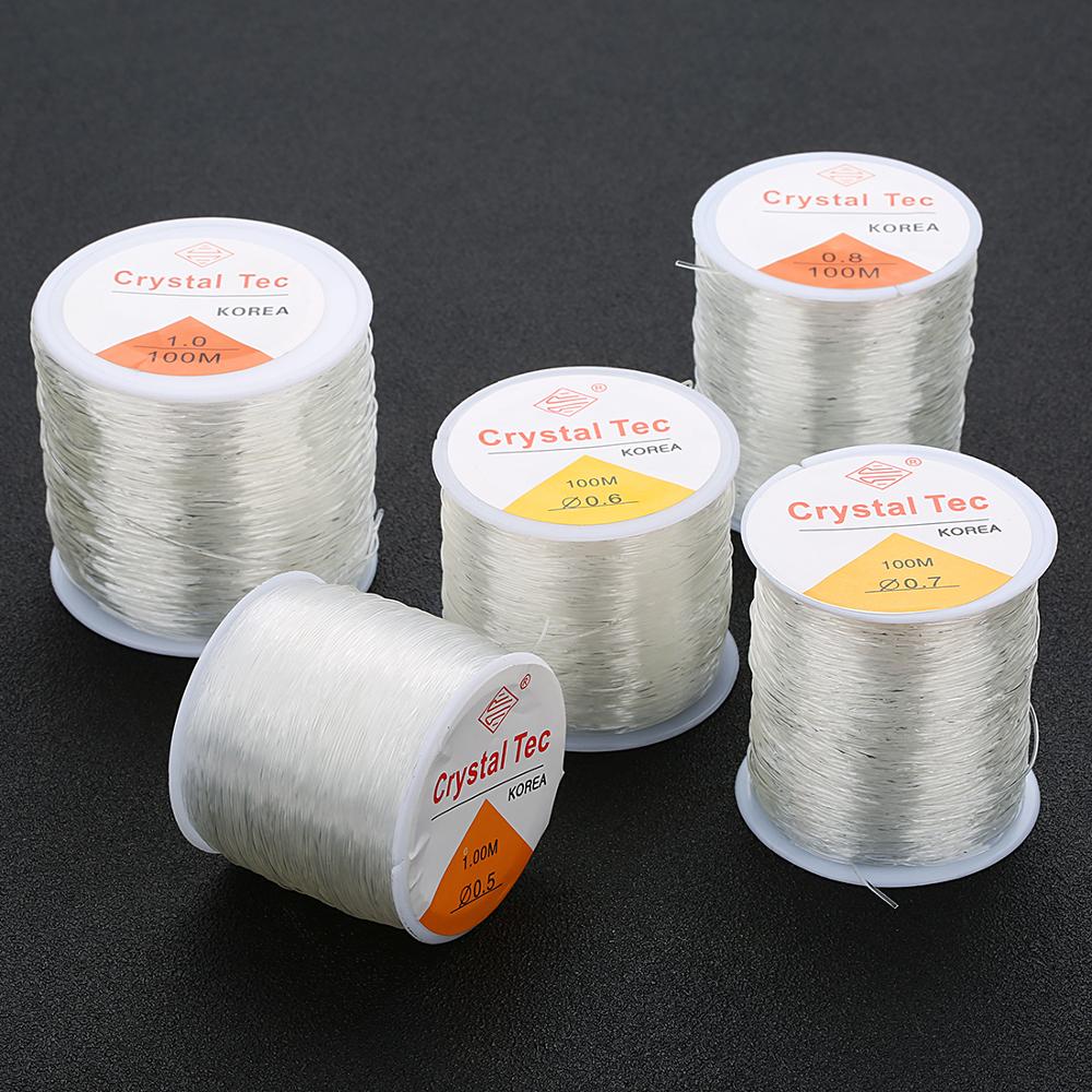 100M Plastic Crystal for DIY Beading Stretch Cords - Hiccupzz