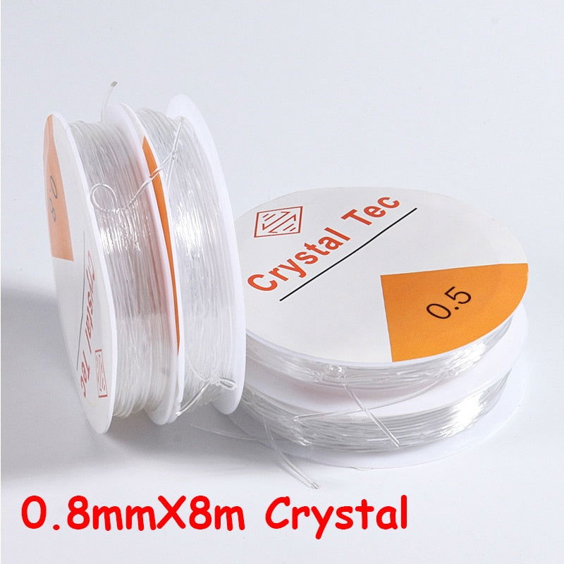 100M Plastic Crystal for DIY Beading Stretch Cords - Hiccupzz