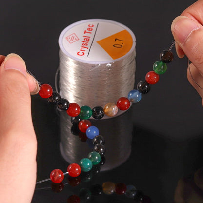 100M Plastic Crystal for DIY Beading Stretch Cords - Hiccupzz