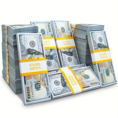 $100 Game Bill - Photography Novelty Banknote for Movies, TV, Parties, and Decoration - Hiccupzz