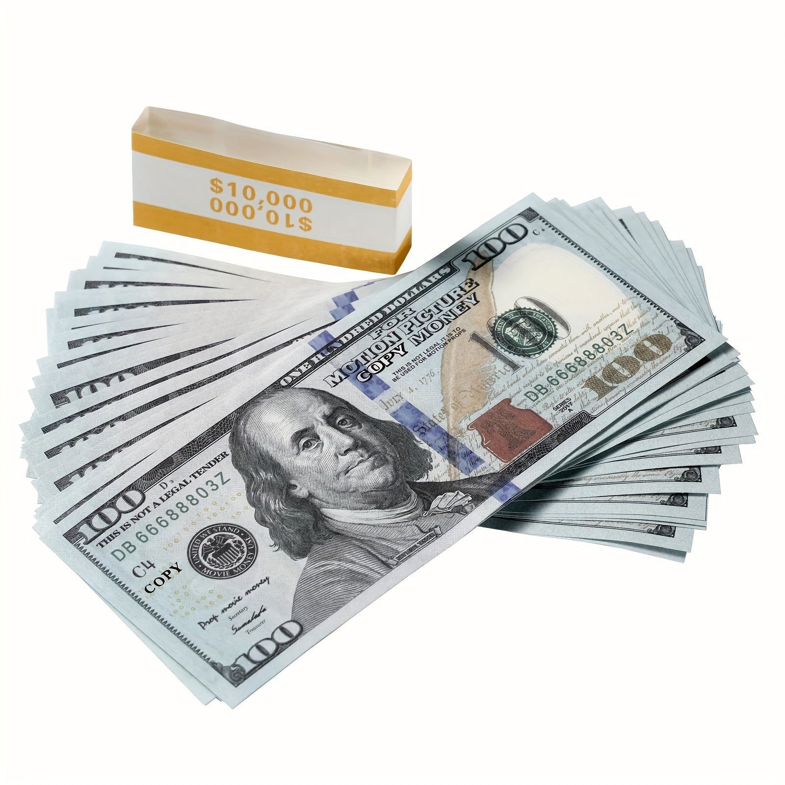 $100 Game Bill - Photography Novelty Banknote for Movies, TV, Parties, and Decoration - Hiccupzz