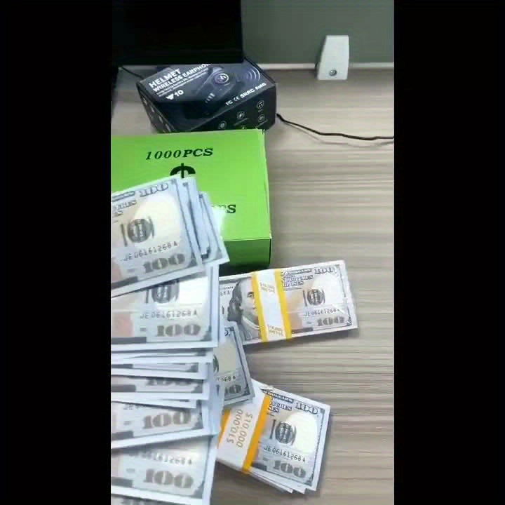 $100 Game Bill - Photography Novelty Banknote for Movies, TV, Parties, and Decoration - Hiccupzz
