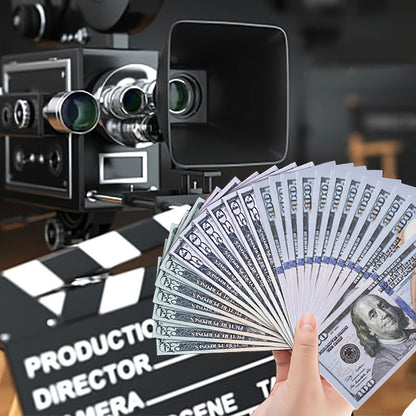 $100 Game Bill - Photography Novelty Banknote for Movies, TV, Parties, and Decoration - Hiccupzz