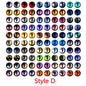 100 Pcs (50 pairs) Dragon Eyes, Cat Eye and etc. - Hiccupzz