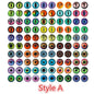 100 Pcs (50 pairs) Dragon Eyes, Cat Eye and etc. - Hiccupzz