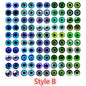 100 Pcs (50 pairs) Dragon Eyes, Cat Eye and etc. - Hiccupzz