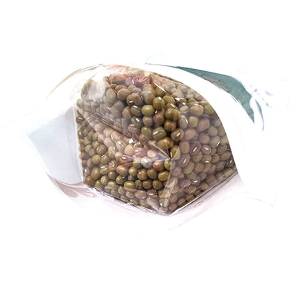 100 Pcs Color Flower Transparent Window zip locks - Hiccupzz