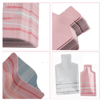 100 Pcs Heat Sealable Open Aluminum Foil Pouches - Hiccupzz