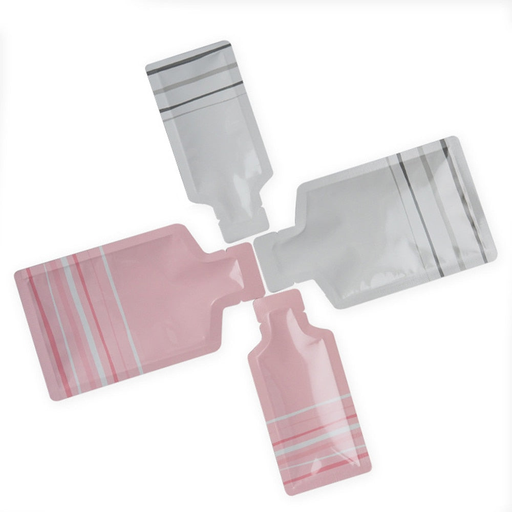 100 Pcs Heat Sealable Open Aluminum Foil Pouches - Hiccupzz