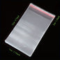 100 Pcs OPP Self-Adhesive Bags – Multi-Size Plastic Bags for Jewelry, Weddings, Food Packaging - Hiccupzz