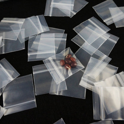 100 Pcs Reusable Clear Jewelry Bags – 3 Sizes with Self-Sealing Zipper & Anti-Aging Storage Pouches for Gifts and Stationery - Hiccupzz