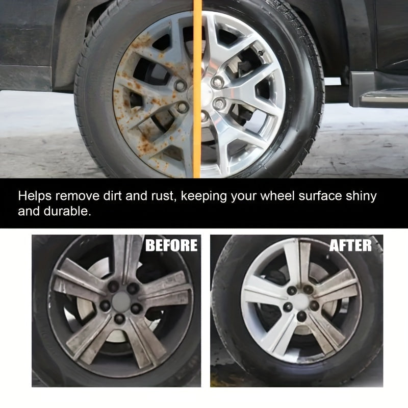 Wheel Cleaner Spray - Iron Dust & Rust Removal for Cars, Motorcycles, and RVs - Eliminates Iron Particles