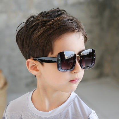 Fashion big box children's sunglasses - Hiccupzz