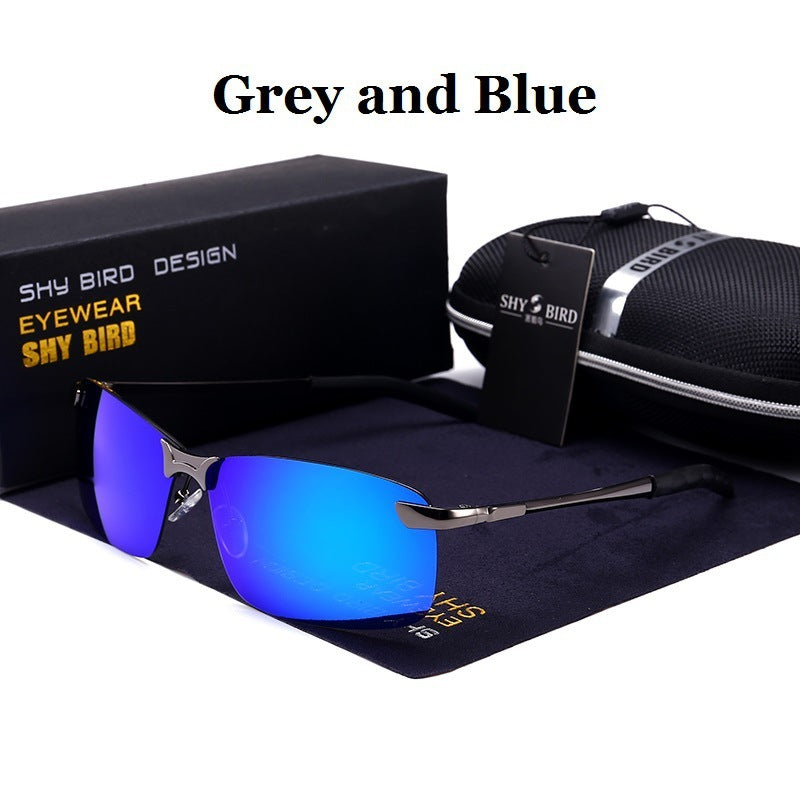 Polarized color changing sunglasses