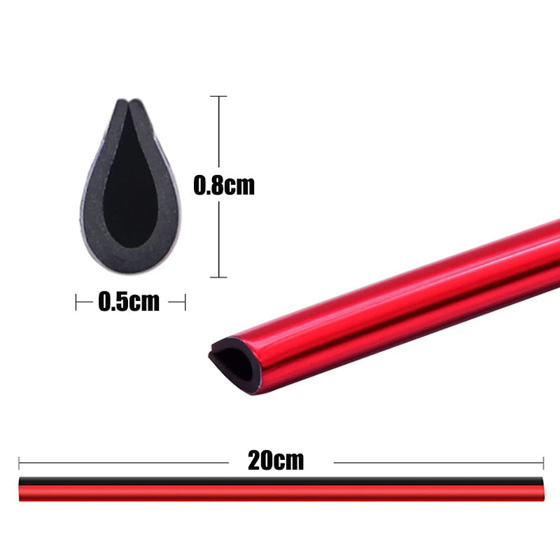 10 Pcs 20cm Car Air Conditioner Outlet Decorative U Shape Molding - Hiccupzz