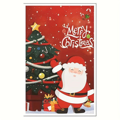 10 Pcs Christmas Party Supplies – Bead Gift Bags, Christmas Decoration Tote Bags - Hiccupzz