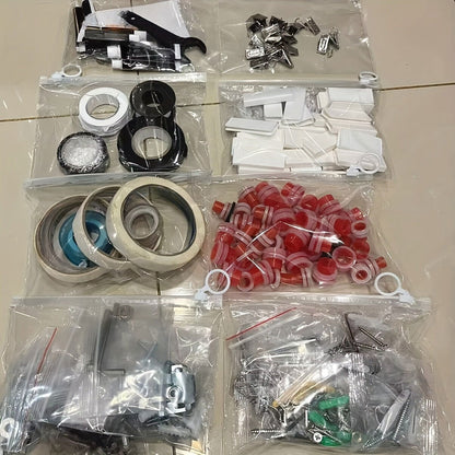 10 Pcs Extra Thick Transparent Zipper Storage Bags – Ideal for Stationery, Travel, Cosmetics, and Sundries - Hiccupzz