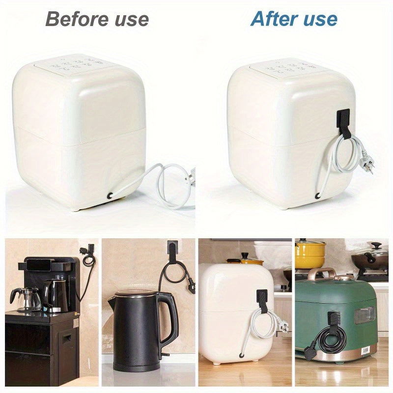 10 Pcs Premium Cord Organizers for Kitchen Appliances – Keep Mixer, Coffee Maker, Blender, Air Fryer, and Pressure Cooker Cords Neat and Tangle-Free - Hiccupzz